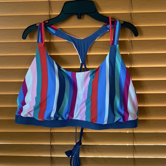 Target Colorful Bathing Suit top - Picture 1 of 4